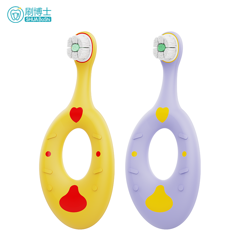 B308 甜甜圈造型兒童牙刷